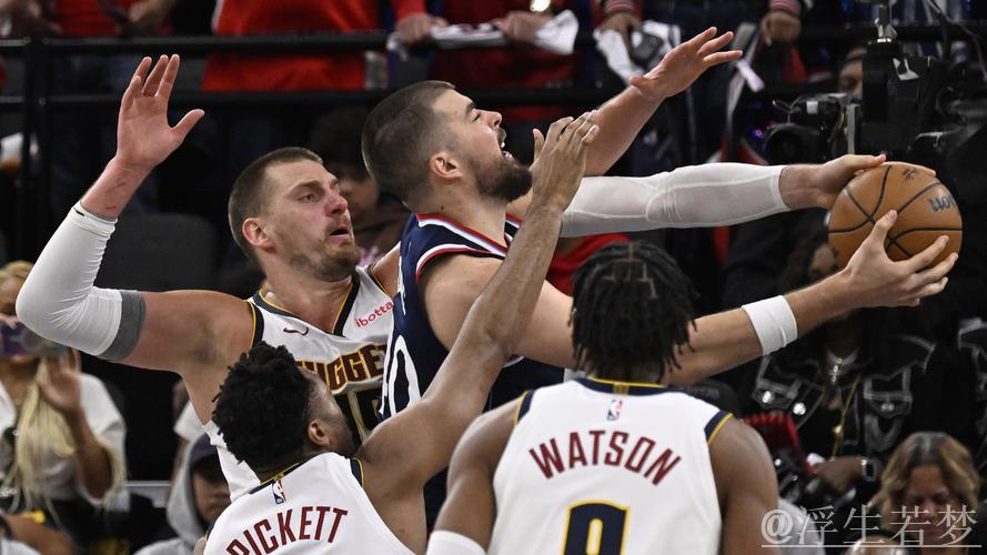 季后赛5月4日：掘金对阵快船 戈登精彩表现